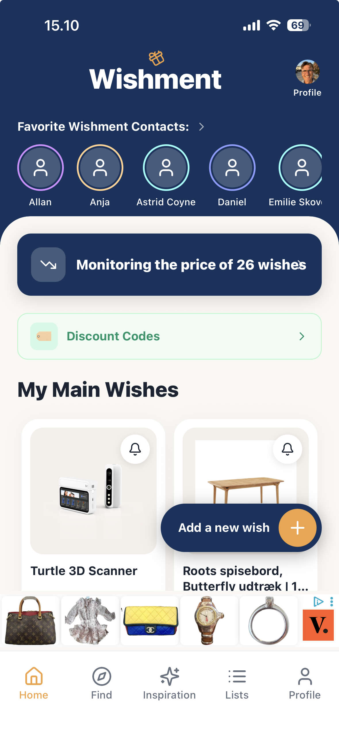 Personalized Dashboard